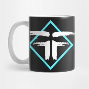 FF Diamond Logo (White) by Steve Govern Mug